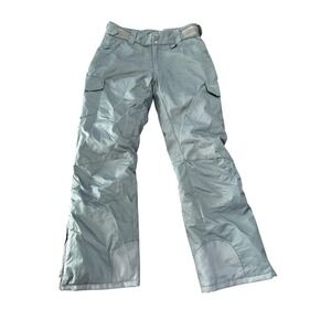 Arctix Womens Ski Snow Pants Regular Fit Cargo Pockets Size L blue Gray‎
